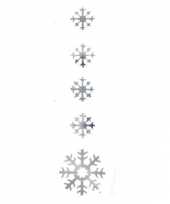 Sneeuwvlokken decoratie 140 cm kerstversiering